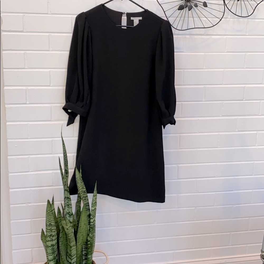 H&M mini black dress